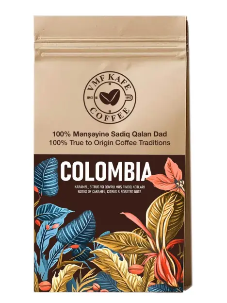 Roasted coffee | Colombia 1000 gr. | VMF Kafe