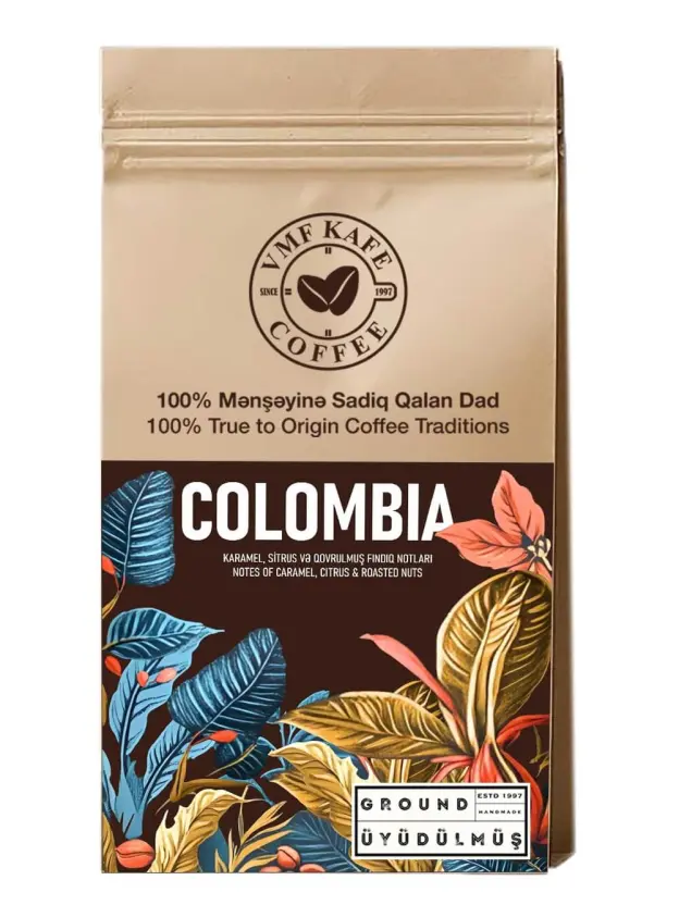 VMF Cafe Colombia Premium, Ground, 1000 g