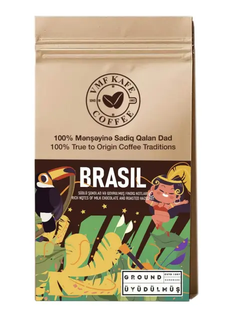 VMF Cafe Brazil Premium, Ground, 1000 g