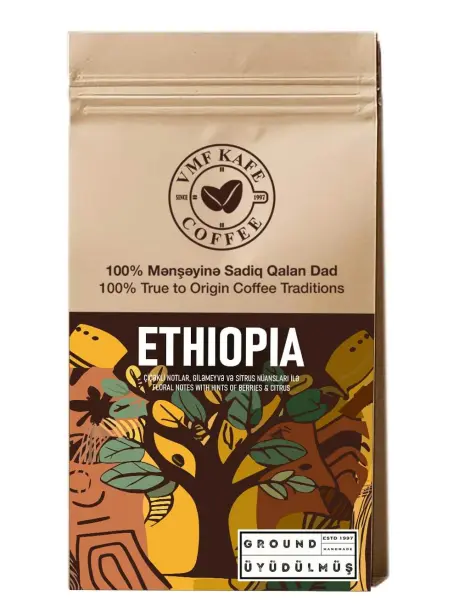 VMF Cafe Ethiopia Premium, Ground, 1000 g