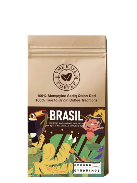 VMF Cafe Brazil Premium, Ground, 500 g