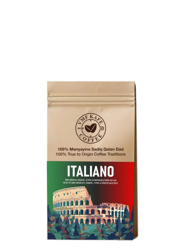 Roasted coffee | Italiano 250 gr. | VMF Kafe