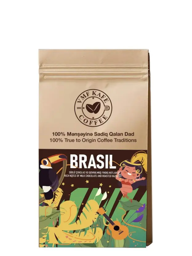 Roasted coffee | Brazilia 500 gr. | VMF Kafe