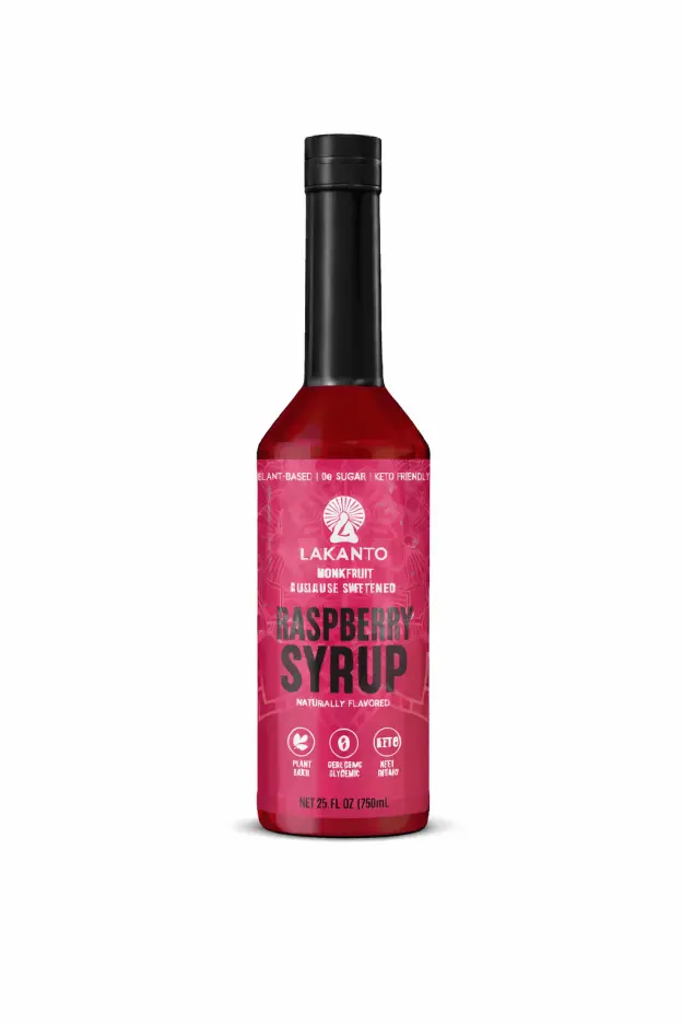 Syrup | Raspberry Simple Syrup | Lakanto
