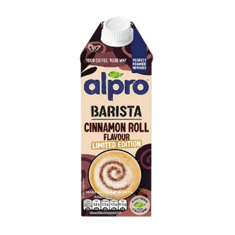Plant-Based Milk | Barista Cinnamon Roll Flavour (Limited Edition) | Alpro